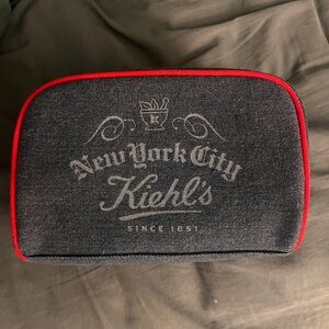 Kiehls Denim Cosmetic Bag